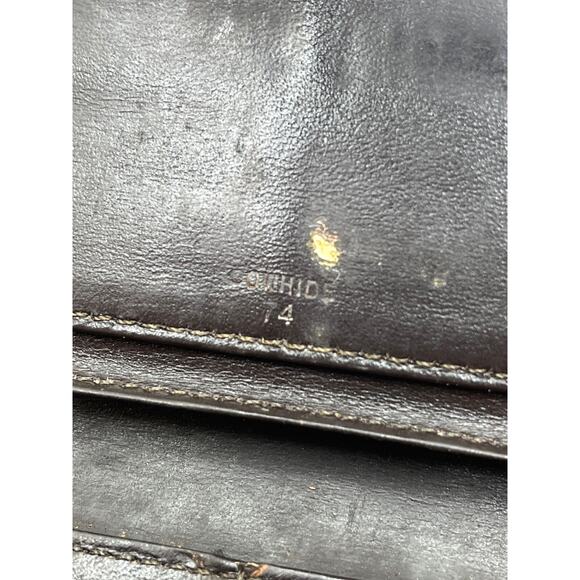 Louis Vuitton Monogram Clutch Wallet Vintage Cowhide Leather EUC - Picture 6 of 8